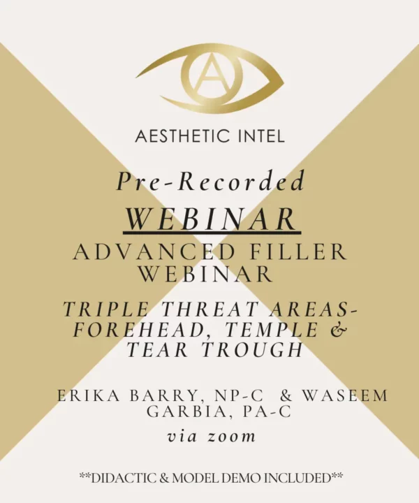 Pre-Recorded Webinar: Triple Threat Advanced Filler Webinar