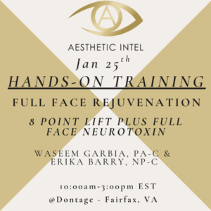 Mastering Full Face Rejuvenation /8 Point Lift – Sunday 1/25/26